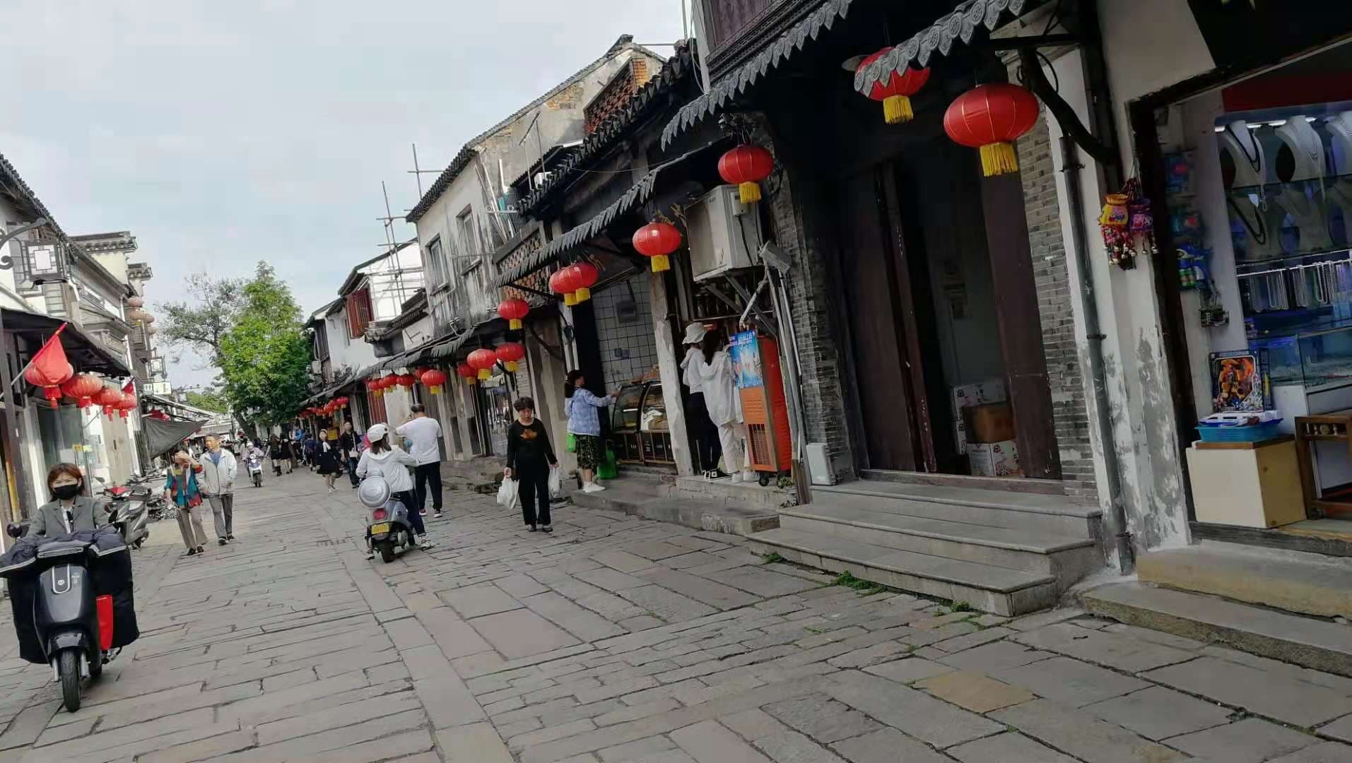 姑苏古城街巷与江南建筑